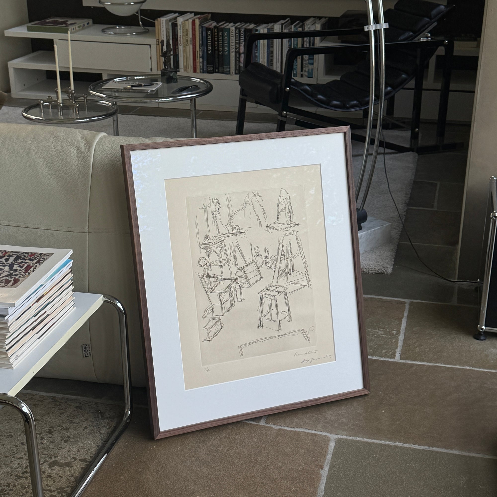 SCULPTURES DANS L'ATELIER 1966