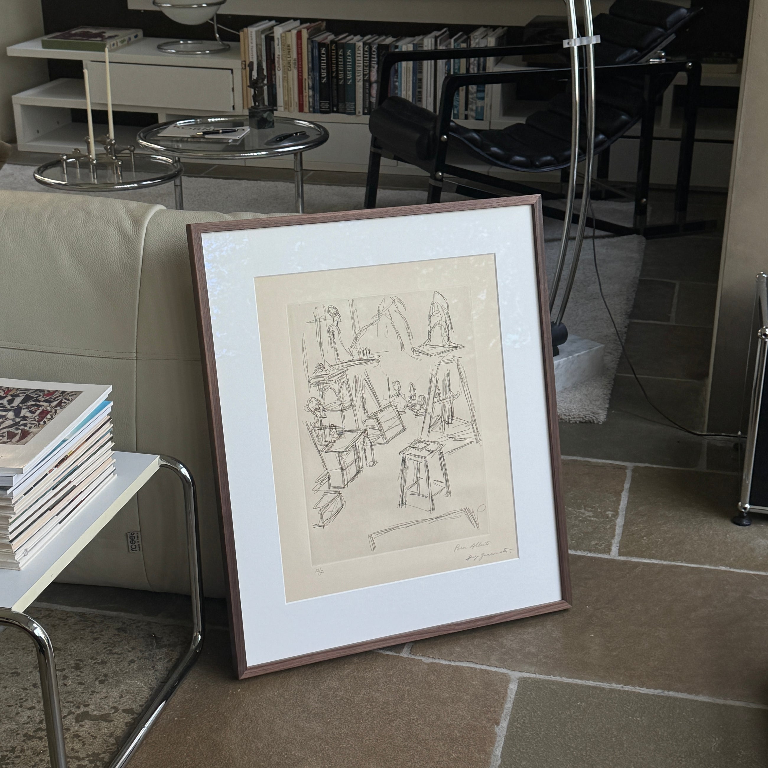 SCULPTURES DANS L'ATELIER 1966