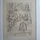 SCULPTURES DANS L'ATELIER 1966