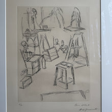 SCULPTURES DANS L'ATELIER 1966